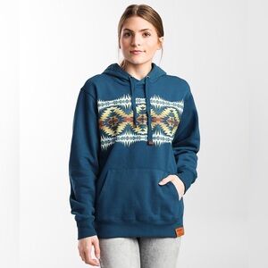 Ariat x Pendleton Blue Night Dance Hoodie- Size S